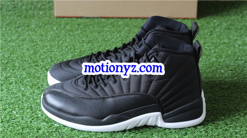 Air Jordan 12 Retro Black Nylon